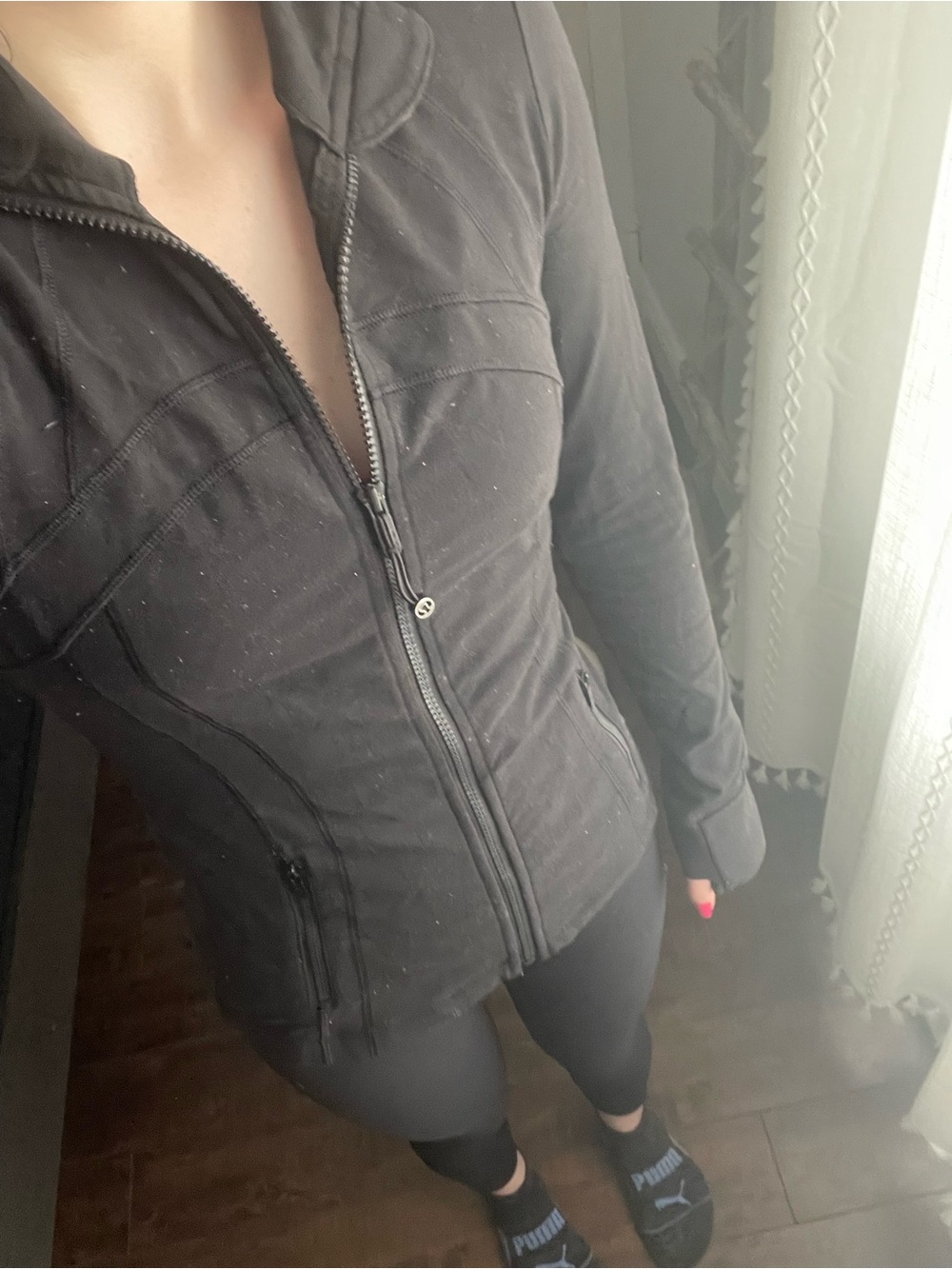 Black Lululemon Define Jacket🍋🖤